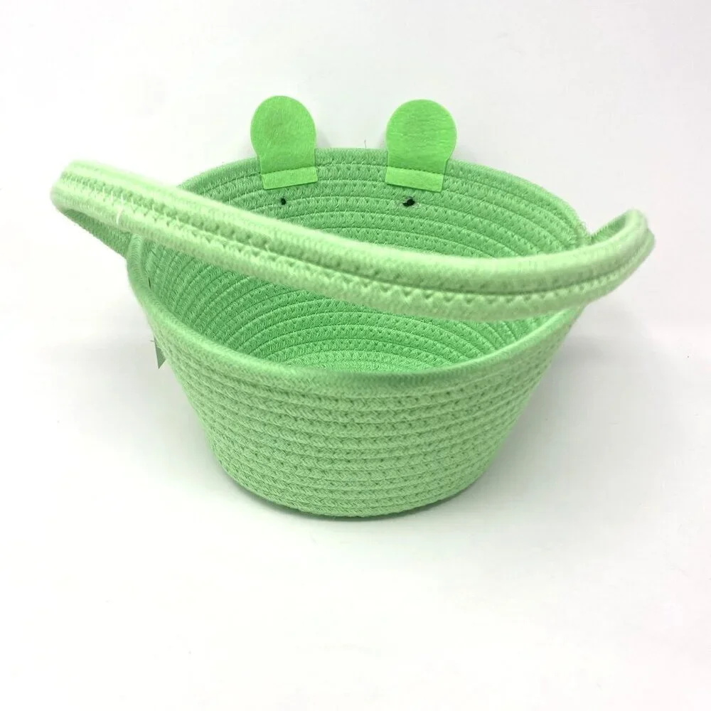 Target Circular Rope Decorative Easter Basket Frog Green Spritz™ Decor